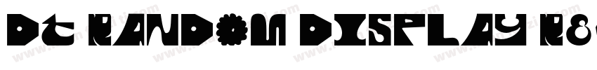 DT Random Display Re字体转换
